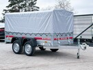 Przyczepka TEMARED PRO 2612/2 z plandeką 80 cm DMC 750 kg