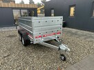Przyczepa TEMARED PRO 2612/2 z burtami BIS stalowymi 40 cm - 3
