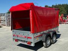 TEMARED PRO 2612/2 przyczepa dwuosiowa z plandeką 264x126cm - 6