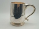 Elegancki antyczny srebrowany kufel / tankard - 8