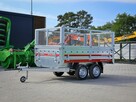 Przyczepa TEMARED TRANSPORTER 2515/2 z burtami siatkowymi 60 - 13
