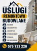 Usługi remontowo budowlane hydrauliczne i inne Łódź Zgierz.