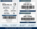 Tworzę etykiety magazynowe (SKU, partia, seria)