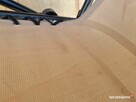 Beżowy leżak ogrodowy zero gravity z poduszką i wadą (304) - 3