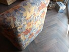 sofa, fotel oraz łóżko rattanowe 2-osobowe z nakaslikami - 2