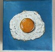 Jajko Sadzone Obraz olejny na płótnie, 15 × 15 cm. - 4