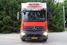 Mercedes Antos 2840 sypal. kontener chłodnia 18pal winda 3osie skrętna - 3