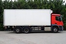 Mercedes Antos 2840 sypal. kontener chłodnia 18pal winda 3osie skrętna - 6