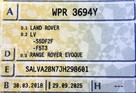 Land Rover Range Rover Evoque FV23% 4x4 SalonPL 150KM Navi El.Fotele Kamera Bi-Xenon Skóra - 7