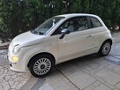 Fiat 500 Biala Perla Benzyna