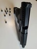 Wiatrówka Pistolet Walther PPQ M2 T4E CO2 RAM, 3 magazynki. - 6