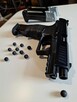 Wiatrówka Pistolet Walther PPQ M2 T4E CO2 RAM, 3 magazynki. - 7