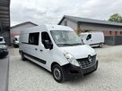 Renault Master max L3H2 7 osobowy brygadówka doka 145KM pełna opcja - 2