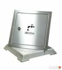 Drzwi rewizyjne zaworu wody 250x250 INOX