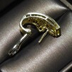 Ekskluzywne Złote Kolczyki Vintage 18K z Diamentami 3,70 ct - 3