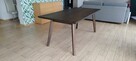Stół Drewniany Loft Orzech 180x90 cm Skośne Nogi Premium Nowy - 2