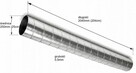 RURA SPIRO Ø 250mm dł. 2,04m Ocynk Sztywna Wentylacyjna NOWA - 3