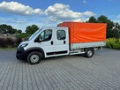 Fiat Ducato Lift 2,2 MJT 160KM Doka 7 osób Klima Navi Paka Skrzynia 3,2m - 3