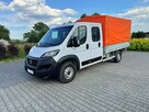 Fiat Ducato Lift 2,2 MJT 160KM Doka 7 osób Klima Navi Paka Skrzynia 3,2m - 11