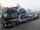 MERCEDES -ATEGO-MERSCH-AUTOTRANSPORTER NA 5 AUT! BDB STAN MECHANICZNY - 3