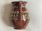 Dzbanek Trojan Bułgaria 18,5 cm kamionka porcelit PRL - 4