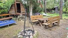Domek letniskowy w lesie nad jeziorem z sauną - 9