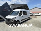 Renault Master max L3H2 7 osobowy brygadówka lift doka 11tys.km!!! pełna opcja