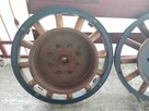 drewniane kola stare auto odrestaurowane ford studebaker - 3