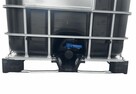 Mauzer, małzer zbiornika 1000l w koszu czarnym z filtrem U - 3