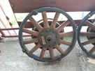 drewniane kola stare auto odrestaurowane ford studebaker - 4
