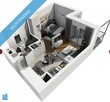 33 m2 Gdańsk Śródmieście, widok na Motławę, inwestycja Kapitanat - For sale comfortable studio apart - 9