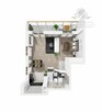 Mieszkanie 49,4m2 z widokiem na rzekę/Kleczków Wrocław - 16