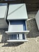 6 x kontenerek IKEA Erik komoda szafka szary metalowy - 4