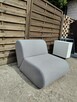 2 x fotel Soft Line szary nowoczesny designerski - 5