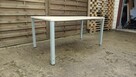 Biurko 160x100 BENE z tunelami na kable Dostępne 20 sztuk - 4