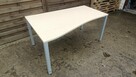 Biurko 160x100 BENE z tunelami na kable Dostępne 20 sztuk - 5