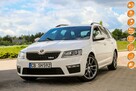 Škoda Octavia RS 184KM Bi-Ksenon Ledy Pół Skóry Tempomat Podgrzewane Fotele Pdc