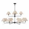 Żyrandol Classy Plus Double Czarny - 6