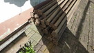 Słupki ogrodzeniowe z demontażu, używane 33 sztuki.dł.230cm. - 4
