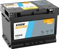 Akumulator 61Ah 600A Exide Premium EA612 PRAWY PLUS