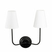 Kinkiet ELEGANCE TWIN Czarny - 2