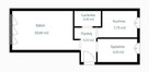 Centrum Szczecina | 2 pokoje | 45,27 m² | parter - 4