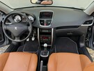 Peugeot 207 CC 1,6 eHDi 112ps*Bezwypadkowy*Skóra-Brąz*Klimatronik*Serwis*Mega-Zadbany - 16