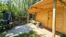 Domek do wynajęcia domek letniskowy w lesie nad stawem