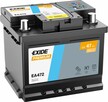 Akumulator 47Ah 450A Exide Premium EA472 PRAWY PLUS