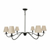 Żyrandol Elegant Czarny 100 - 5