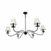 Żyrandol Elegant Czarny 100 - 7