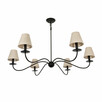 Żyrandol Elegant Czarny 100 - 8
