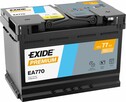 Akumulator 77Ah 760A Exide Premium EA770 PRAWY PLUS