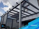Nowoczesna pergola z aluminium - Polski producent Euro Fence - 14